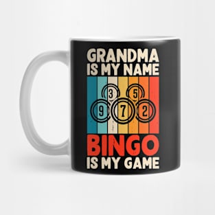 Grandma Is My Name Bingo Is My Name T shirt For Women Mug